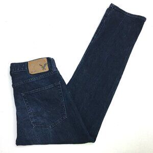 American Eagle Men's Jeans Slim Straight Fit Dark Wash size 28 x 30